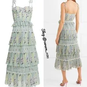 Self-Portrait | Dresses | Nwt Self Portrait Floral Tiered